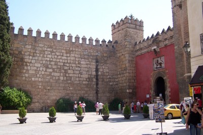 Alcázar Sevilla Spanien