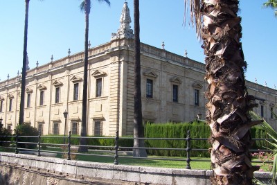 Antike Tabakfabrik Sevilla Spanien