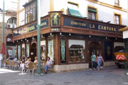Baruri din centrul oraşului  Sevilla