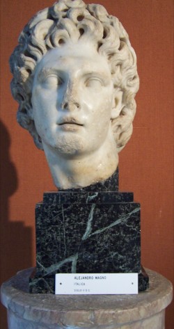 Alejandro Magno Italica siglo II d.c.