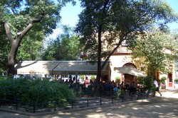 Park of Maria Luisa bars Seville Spain